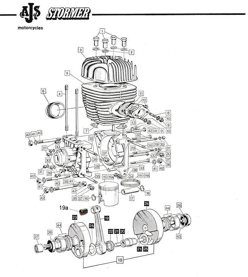 A1 - Y4 250cc engine