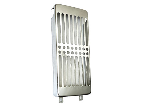 RADIATOR COVER - 9B & E8 - CHROME